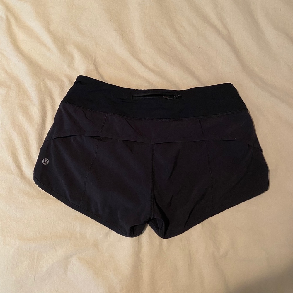 Women’s Lululemon Speed Shorts, Size 4